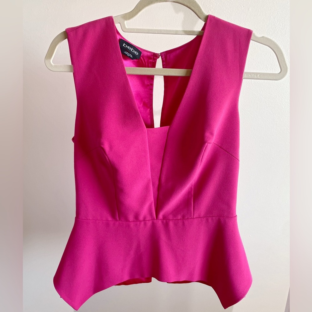 Bebe dress blouse top